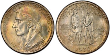 1935 50C Boone MS67+