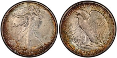 1918-S 50C MS64+