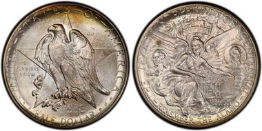 1938-D 50C Texas MS68