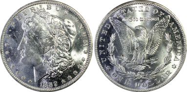 1889-O $1 MS62
