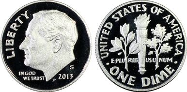 2013-S 10C First Strike PR69DCAM