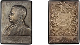 1906 AR Medal JK-AC-50, Theodore Roosevelt SP63