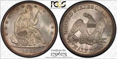 1860 50C MS67