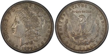 1880 $1 VAM 6 8/7 Spikes XF45