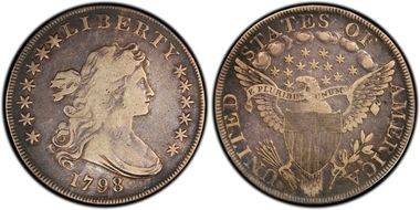 1798 $1 BB-106 VF20