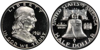 1961 50C DDR FS-801 PR67