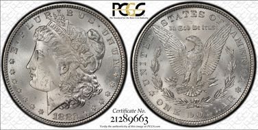 1882 $1 MS65