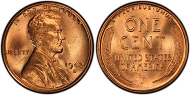 1942-D/D 1C RPM, FS-502 MS66RD