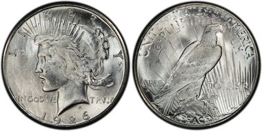 1926-S $1 VAM 3B Overpolished Die MS63