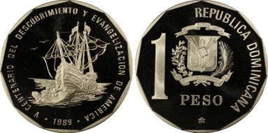 1989 Peso PR70DCAM