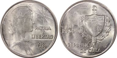 1934 Peso ABC KM-22 MS64