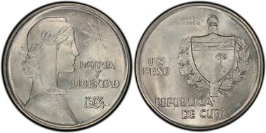 1934 Peso ABC KM-22 MS64