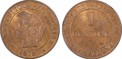 1878-K 1C Gad-88 F-104 MS64RB