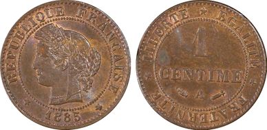 1885-A 1C Gad-88 F-104 MS63BN