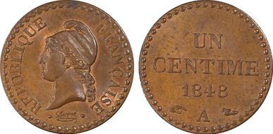 1848-A 1C Gad-84 F-101 MS64BN