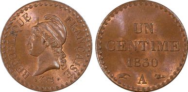 1850-A 1C Gad-84 F-101 MS65RB