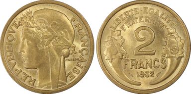 1932 2 Fr Gad-535 F-268 MS63