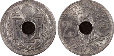 1916 25C Gad-379 F-170 MS63