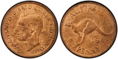 1948 Y. (p) 1D MS63RB