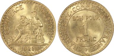 1923 1 Fr Gad-468 F-218 MS66