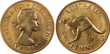 1963 Y. (p) 1D PR66RD