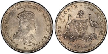1910 Florin MS63