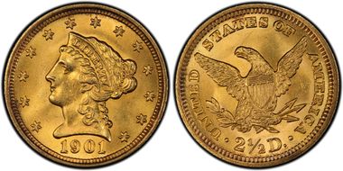 1901 $2.50 MS64