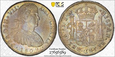 1809-Mo TH/HJ 8 R Calico-1308 var TH/HJ MS62