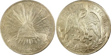 1898-Go RS Peso KM-409.1 AU58