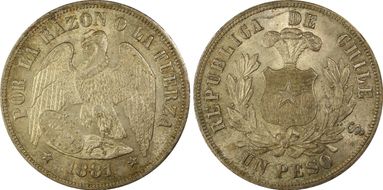 1881-So Peso MS64+