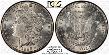 1886-S $1 MS63