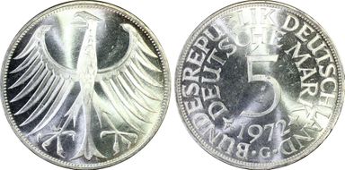 1972-G 5 Mk J-387 MS65