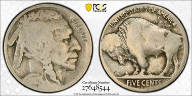 1918-S 5C 2 Feathers, FS-401 G4