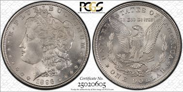 1896 $1 MS65