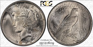 1922 $1 MS65