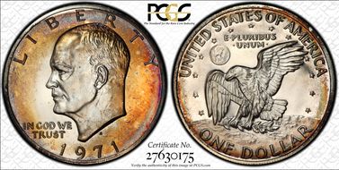 1971-S $1 Silver PR66DCAM