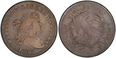 1797 $1 10x6 Stars VF20