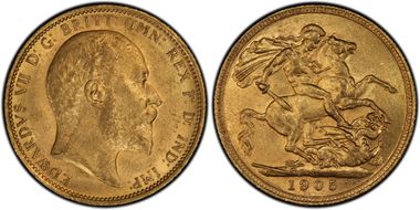 1905-S Sov S-3973 MS61