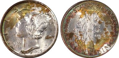 1939-D 10C MS67FB