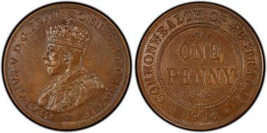 1918-I (c) 1D KM-23 MS63BN