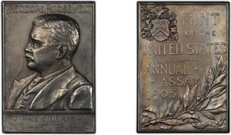 1905 AR Medal JK-AC-49, Theodore Roosevelt SP64