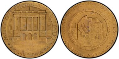 1934 AE Medal JK-AC-79, Mount Vernon SP63