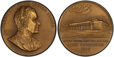 1969 AE Medal JK-AC-113, Richard M. Nixon SP64