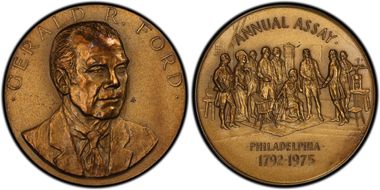 1975 AE Medal JK-AC-119, Gerald R. Ford SP63