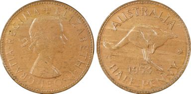 1953 A. (p) 1/2D MS63BN