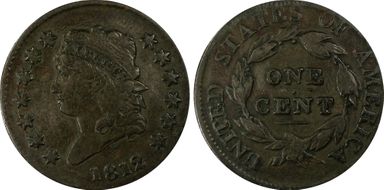 1812 1C Small Date F15BN