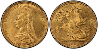 1888-S Sov S-3868B DISH S10 2nd Obv Angled J MS62