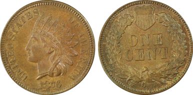 1876 1C MS62BN