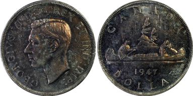 1947 S$1 Blunt 7 MS64