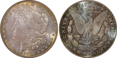 1878 7TF $1 Reverse of 1878 MS64
